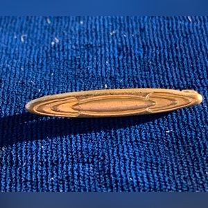 Art Nouveau Rolled Gold Bar Pin